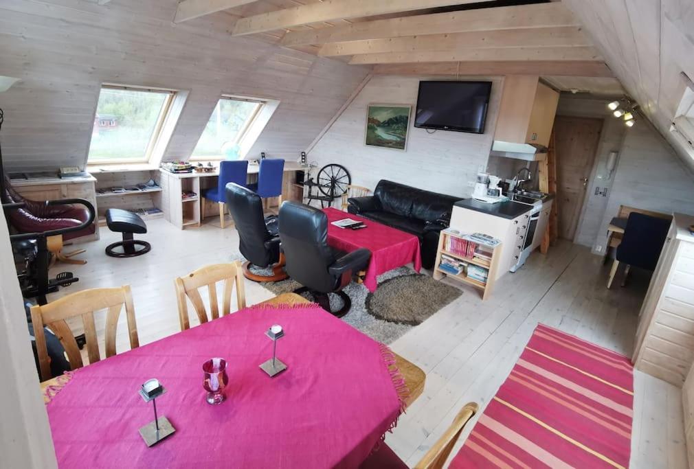 Fitjar Topfloor Apartment Separate Entranc Nice View Stord מראה חיצוני תמונה